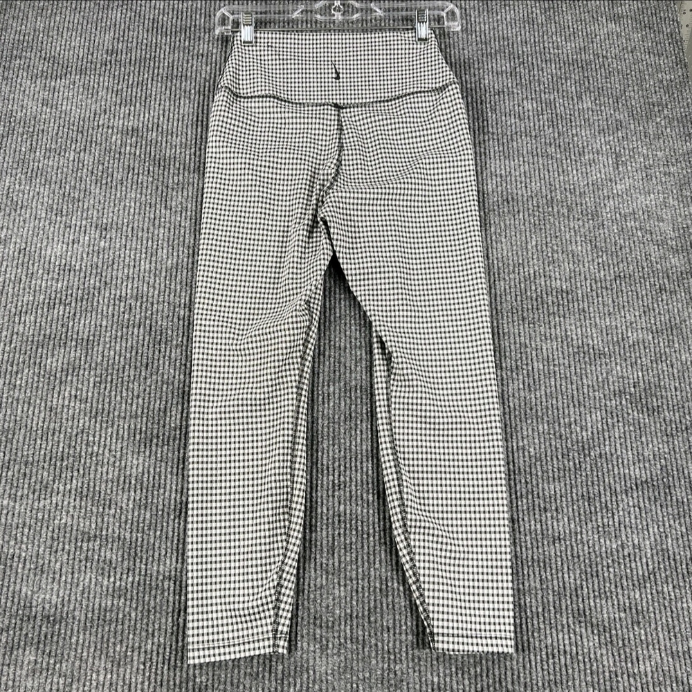 Black and White Checkered Pants